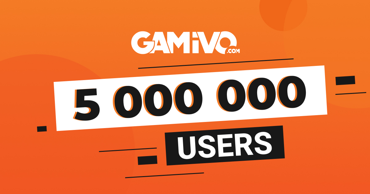 GAMIVO has 5 million users